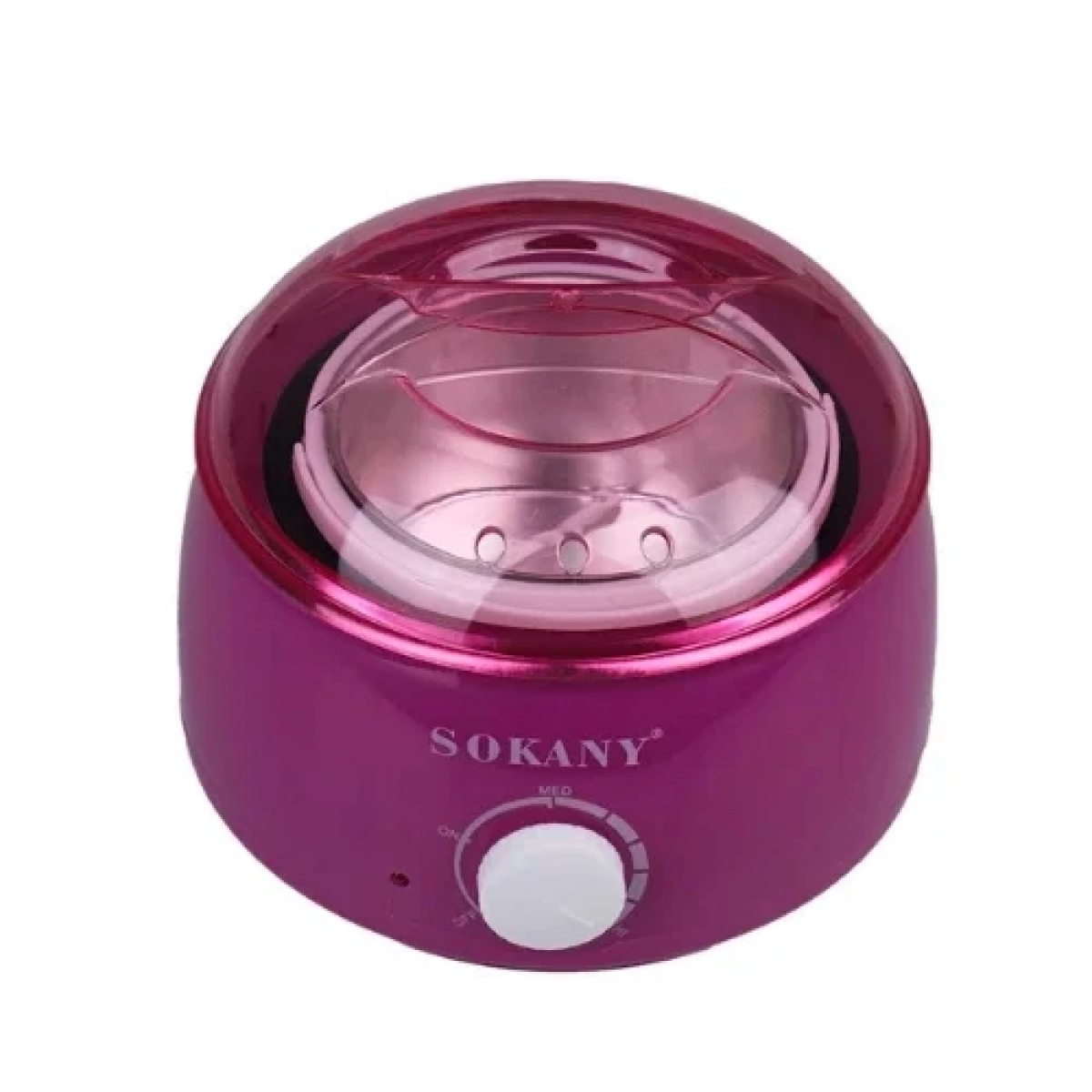 Κεριέρα Αποτρίχωσης με Κάδο Πράσινη 65W Sokany SK-117 Ροζ