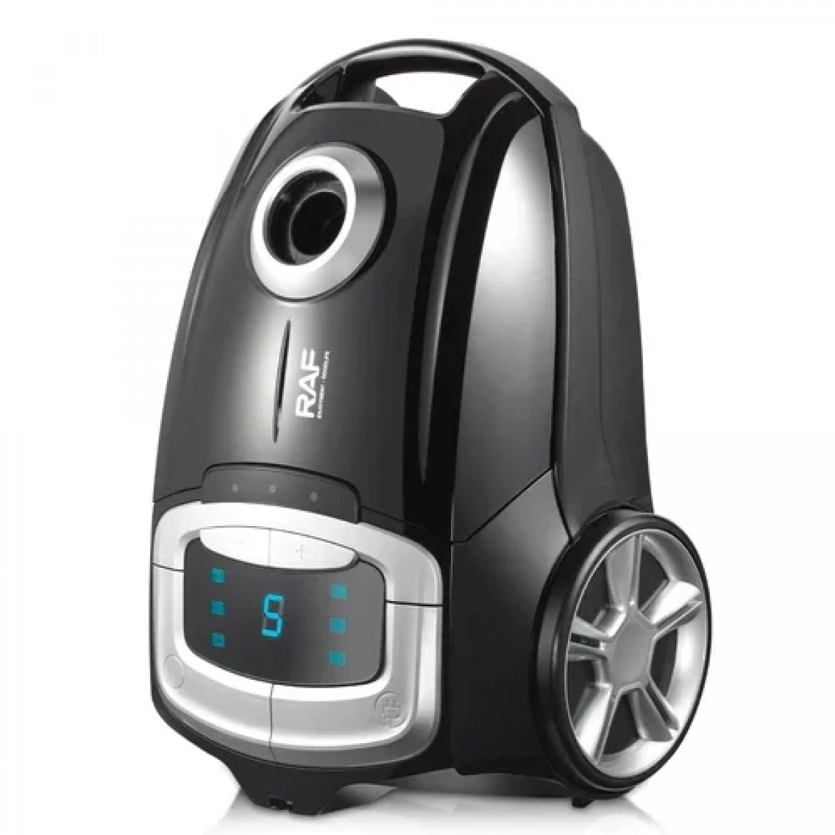 Raf Ηλεκτρική Σκούπα 2800W με Σακούλα 4lt Mαύρη R.8755