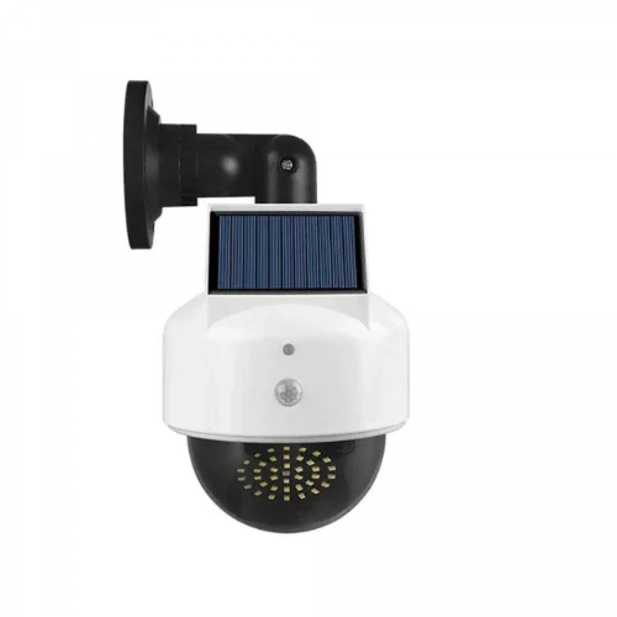 JX-5116 Ψεύτικη Κάμερα Παρακολούθησης Τύπου Dome Ηλιακή Λευκή