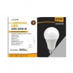 Universo Λάμπα LED για Ντουί E27 20w A80 2050lm Φυσικό Φως 4000K