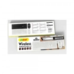 Σετ Πληκτρολόγιο - Ποντίκι Wireless 2.4 Andowl QK9000 Μαύρο