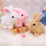 Βελούδινο Λούτρινο Κουνελάκι με Εφέ Κίνησης και Ηχητικά Εφέ