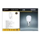 Λάμπα LED για Ντουί E14 2w 180lm Θερμό Φως 3000K Universo E14-03C