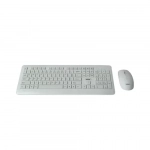 Σετ Πληκτρολόγιο - Ποντίκι Wireless 2.4 Andowl QK9000 Λευκό
