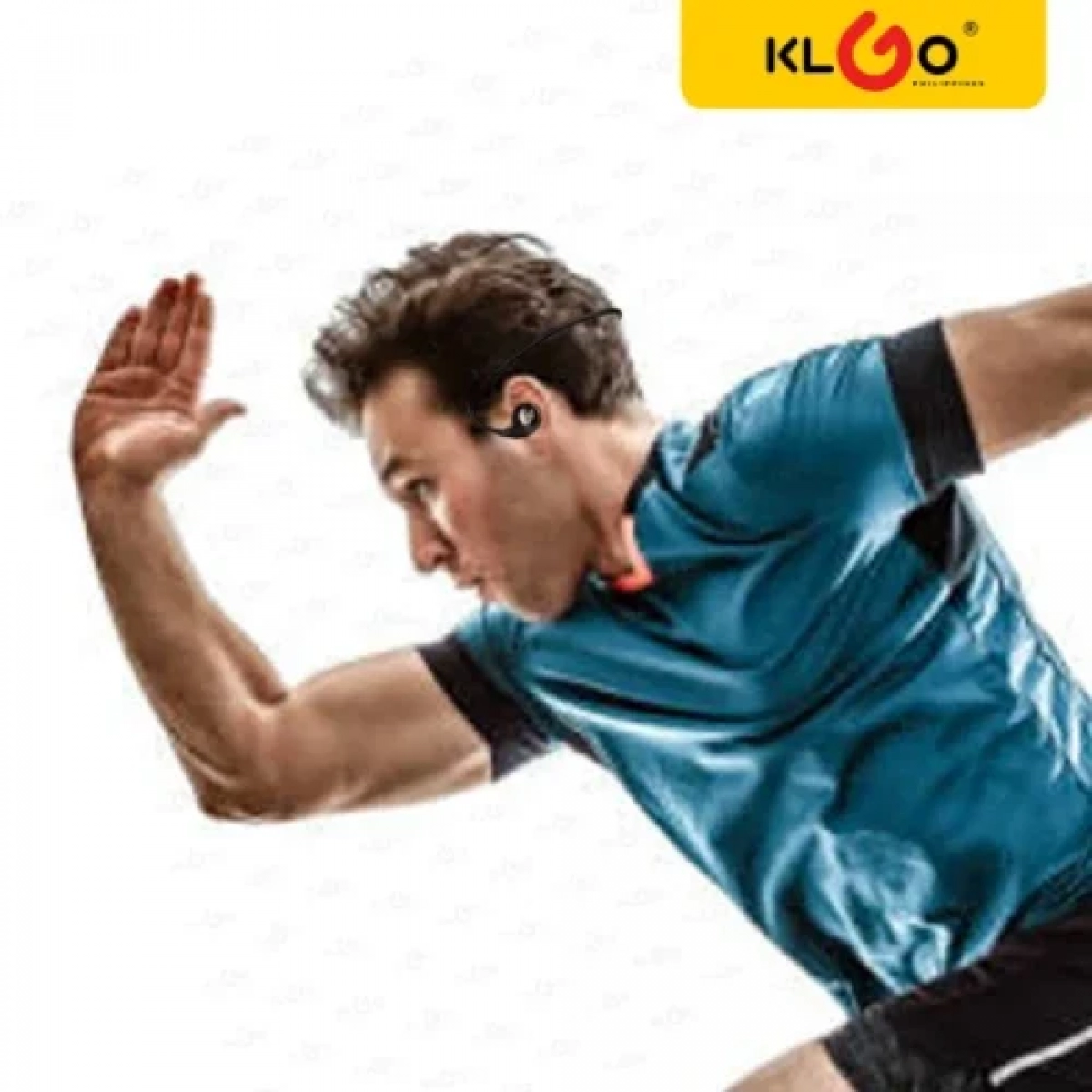 Ασύρματα Air Conduction Ακουστικά Bluetooth V5.3 με ακύρωση θορύβου KLGO HK-85BL