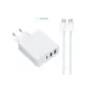 Φορτιστής Κινητού Τηλεφώνου 3X USB 140W Emark Λευκός
