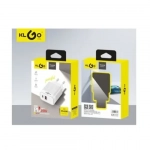 KLGO ΦΟΡΤΙΣΤΗΣ ΧΩΡΙΣ ΚΑΛΩΔΙΟ ΜΕ ΘΥΡΑ USB-A ΚΑΙ ΘΥΡΑ USB-C 25W QUICK CHARGE 3.0 / POWER DELIVERY ΛΕΥΚΟΣ (PD-600)