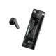 Awei T77 ENC Ασύρματα Ακουστικά Bluetooth 5.3 με 4 μικρόφωνα και Περιστρεφόμενη θήκη φόρτισης - Μαύρο