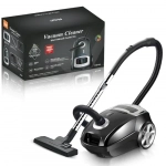 Raf Ηλεκτρική Σκούπα 2800W με Σακούλα 4lt Mαύρη R.8755