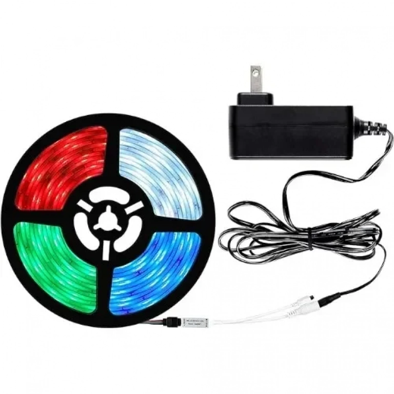 ΤΑΙΝΙΑ LED SMD5050 TPOΦΟΔΟΣΙΑΣ USB (5V) RGB 5M ΜΕ ΤΗΛΕΧΕΙΡΙΣΤΗΡΙΟ 44 ΠΛΗΚΤΡΩΝ