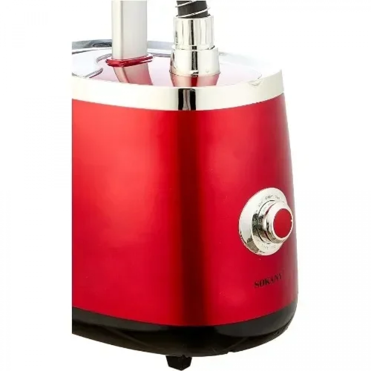 Sokany SK-4012 Ατμοκαθαριστής Ρούχων Δαπέδου 2000W με Δοχείο 350ml Κόκκινο