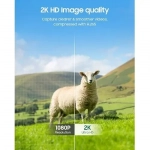 4G Ηλιακή κάμερα 24K 360° Ασύρματη12000 mAh Andowl Q-SX66