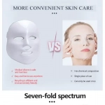 LED Beauty Mask Μάσκα φωτοθεραπείας προσώπου 7 χρωμάτων & 150 λυχνίες led