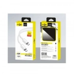 Καλώδιο PD USB-C to USB-C 66W 1m KLGO S-125