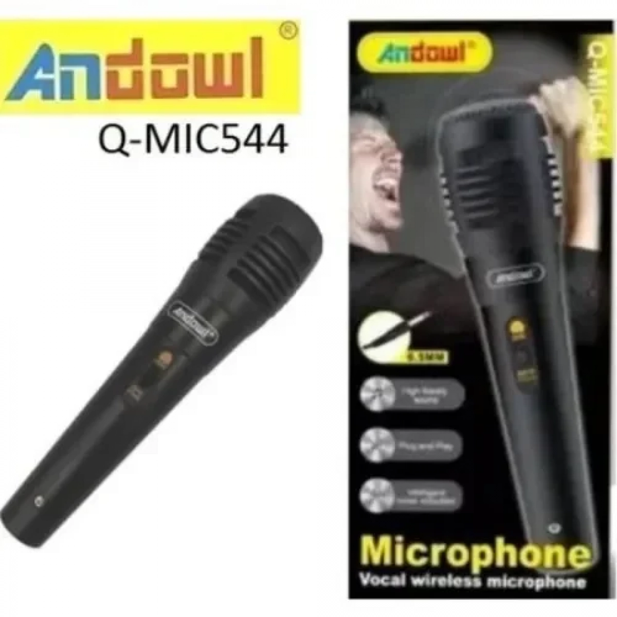 Ενσύρματο μικρόφωνο Andowl Q-MIC544