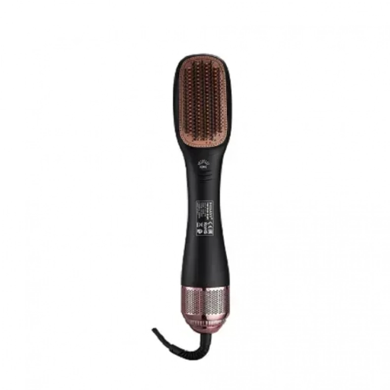Θερμαινόμενη Βούρτσα Μαλλιών 1200W SOKANY SK-1915 Μαύρο-Ροζ Χρυσό