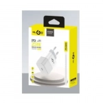 KLGO Φορτιστής Χωρίς Καλώδιο με Θύρα USB-C 25W Λευκός (PD-800)