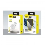 KLGO Φορτιστής Χωρίς Καλώδιο με Θύρα USB-C 25W Λευκός (PD-800)