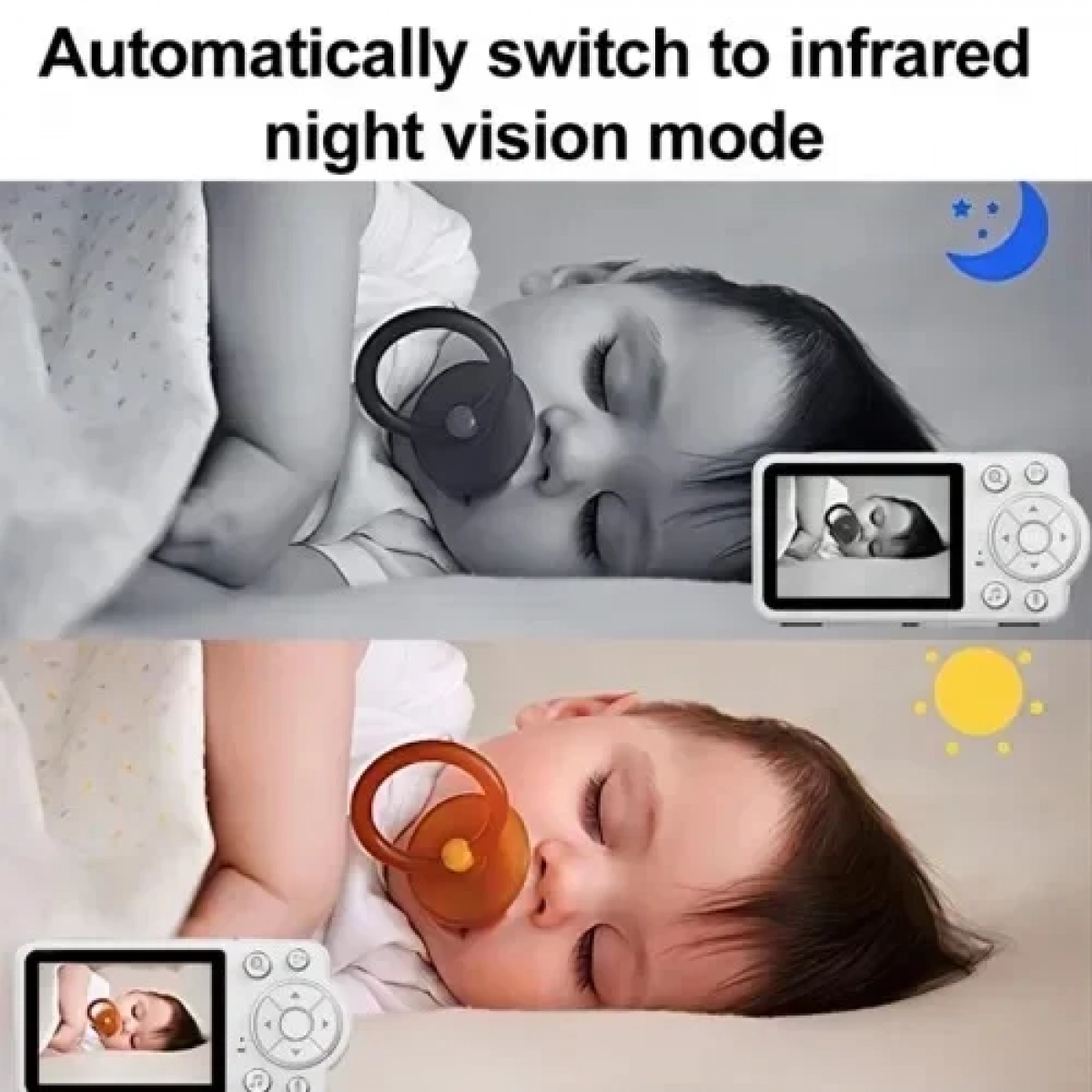 Κάμερα Video Baby Monitor C3 με οθόνη 2,8 ιντσών 2,4G