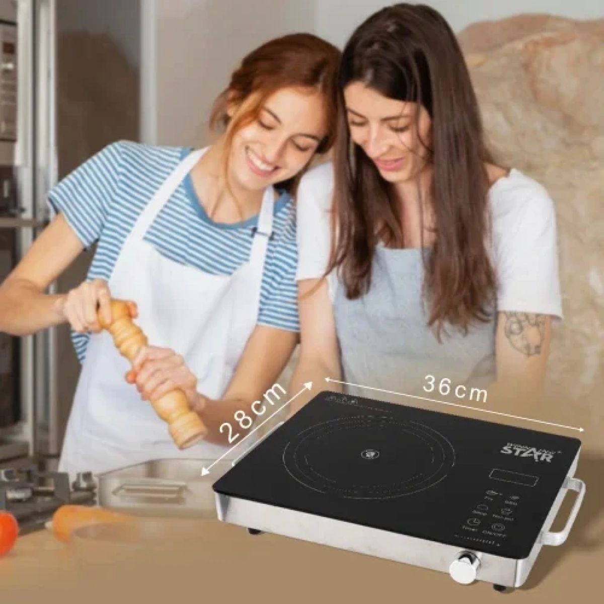 Φορητή Επαγωγική Εστία Μονή Μαγειρικής 2000W Winning star ST-9671