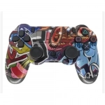 Doubleshock Ασύρματο Gamepad για PS4 Graffiti
