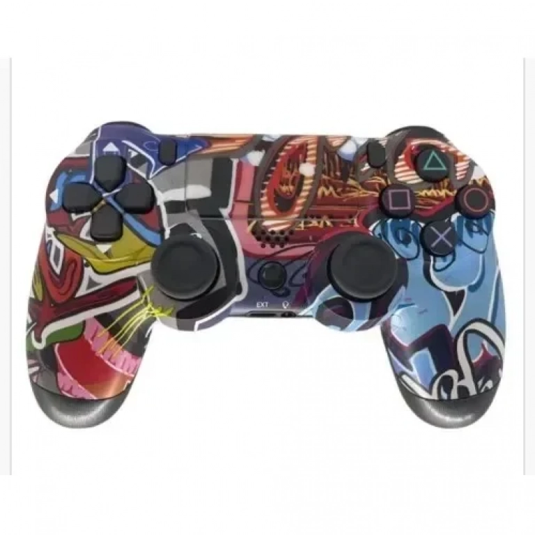 Doubleshock Ασύρματο Gamepad για PS4 Graffiti