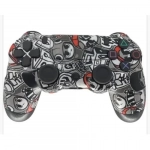 Doubleshock Ασύρματο Gamepad για PS4 Γκρι-Λευκό