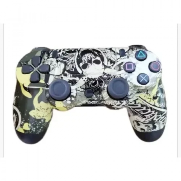 Doubleshock Ασύρματο Gamepad για PS4 Νεκροκεφαλή