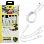 Καλώδιο δεδομένων KLGO USB Micro και Type-C KLGO S-665