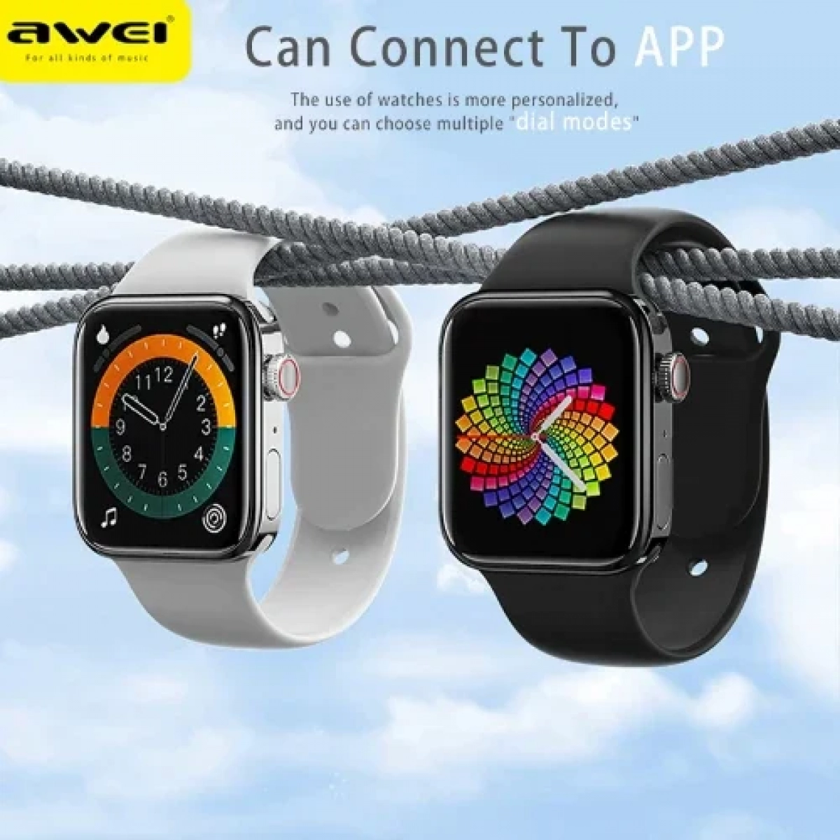 Awei H15 Smartwatch με Παλμογράφο