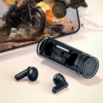 Awei T77 ENC Ασύρματα Ακουστικά Bluetooth 5.3 με 4 μικρόφωνα και Περιστρεφόμενη θήκη φόρτισης