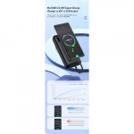 Power bank γρήγορης φόρτισης 20000 mAh 22.5w AWEI P169K Μαύρο