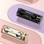 Awei T77 ENC Ασύρματα Ακουστικά Bluetooth 5.3 με 4 μικρόφωνα και Περιστρεφόμενη θήκη φόρτισης