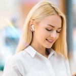 Awei T77 ENC Ασύρματα Ακουστικά Bluetooth 5.3 με 4 μικρόφωνα και Περιστρεφόμενη θήκη φόρτισης