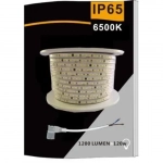 Ταινία LED 12w 220V 120led IP65 3535-120D-G Πορτοκαλί