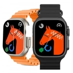 X8 Ultra Max 49mm Smartwatch με Παλμογράφο (Μαύρο)