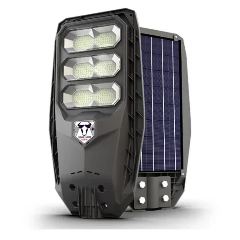 Αδιάβροχος ηλιακός προβολέας δρόμου LED 300W με πανελ