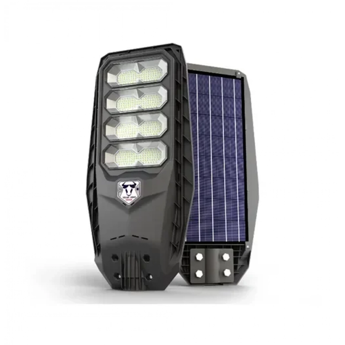 Αδιάβροχος ηλιακός προβολέας δρόμου LED 400W με πανελ MJ-LH9400 - Image 2