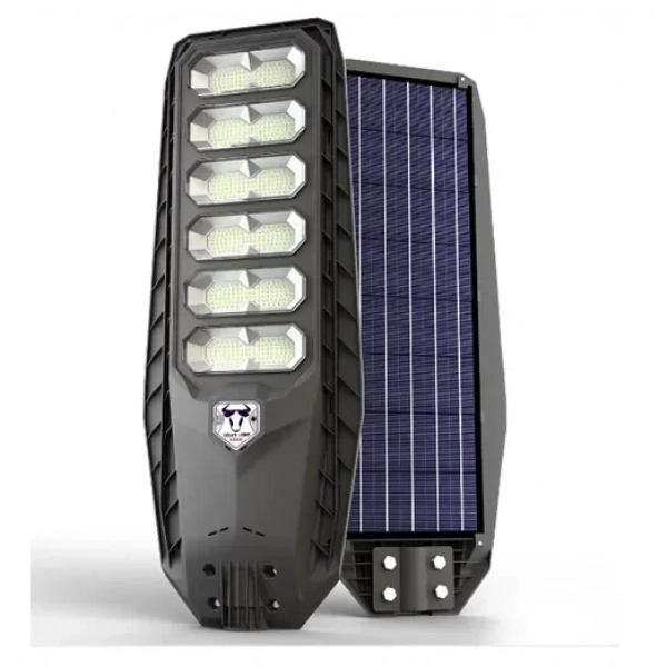 Αδιάβροχος ηλιακός προβολέας δρόμου LED 600W με πανελ MJ-LH9600