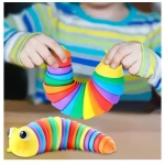 Αγχολυτικό παιχνίδι Anti Stress Fidget 1 τεμάχιο σε σχήμα σαλιγκαριού – κίτρινο