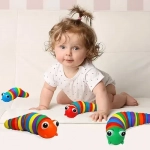 Αγχολυτικό παιχνίδι Anti Stress Fidget 1 τεμάχιο σε σχήμα σαλιγκαριού – μωβ - Image 3
