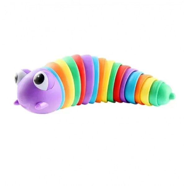 Αγχολυτικό παιχνίδι Anti Stress Fidget 1 τεμάχιο σε σχήμα σαλιγκαριού – μωβ