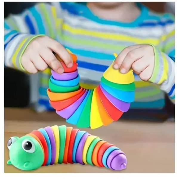 Αγχολυτικό παιχνίδι Anti Stress Fidget 1 τεμάχιο σε σχήμα σαλιγκαριού – πράσινο