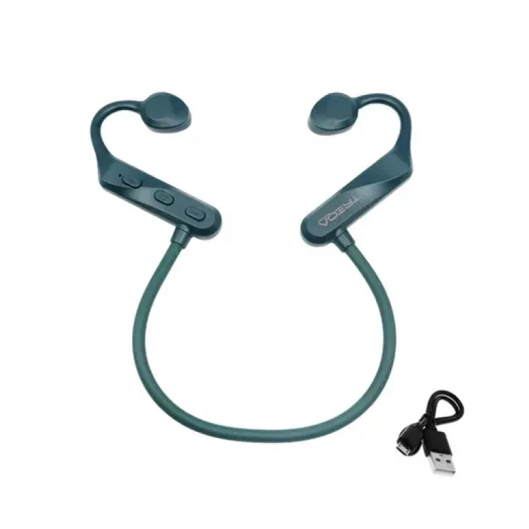 Ακουστικά Bluetooth Handsfree In-ear Treqa BT-31-GR πράσινο