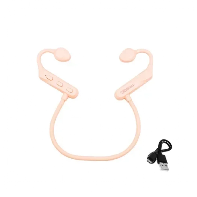 Ακουστικά Bluetooth Handsfree In-ear Treqa BT-31-P ροζ