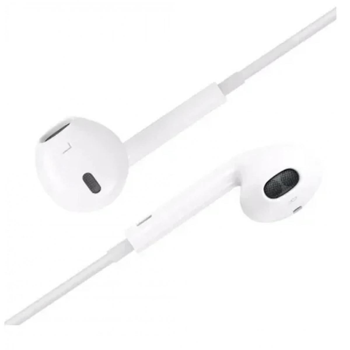 Ακουστικά κινητού Handsfree Earbuds με βύσμα Lightning Treqa EP-759 λευκό - Image 2