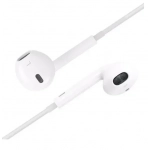 Ακουστικά κινητού Handsfree Earbuds με βύσμα Lightning Treqa EP-759 λευκό - Image 2