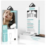 Ακουστικά κινητού Handsfree In-ear με βύσμα Type-C Treqa EP-757 λευκό