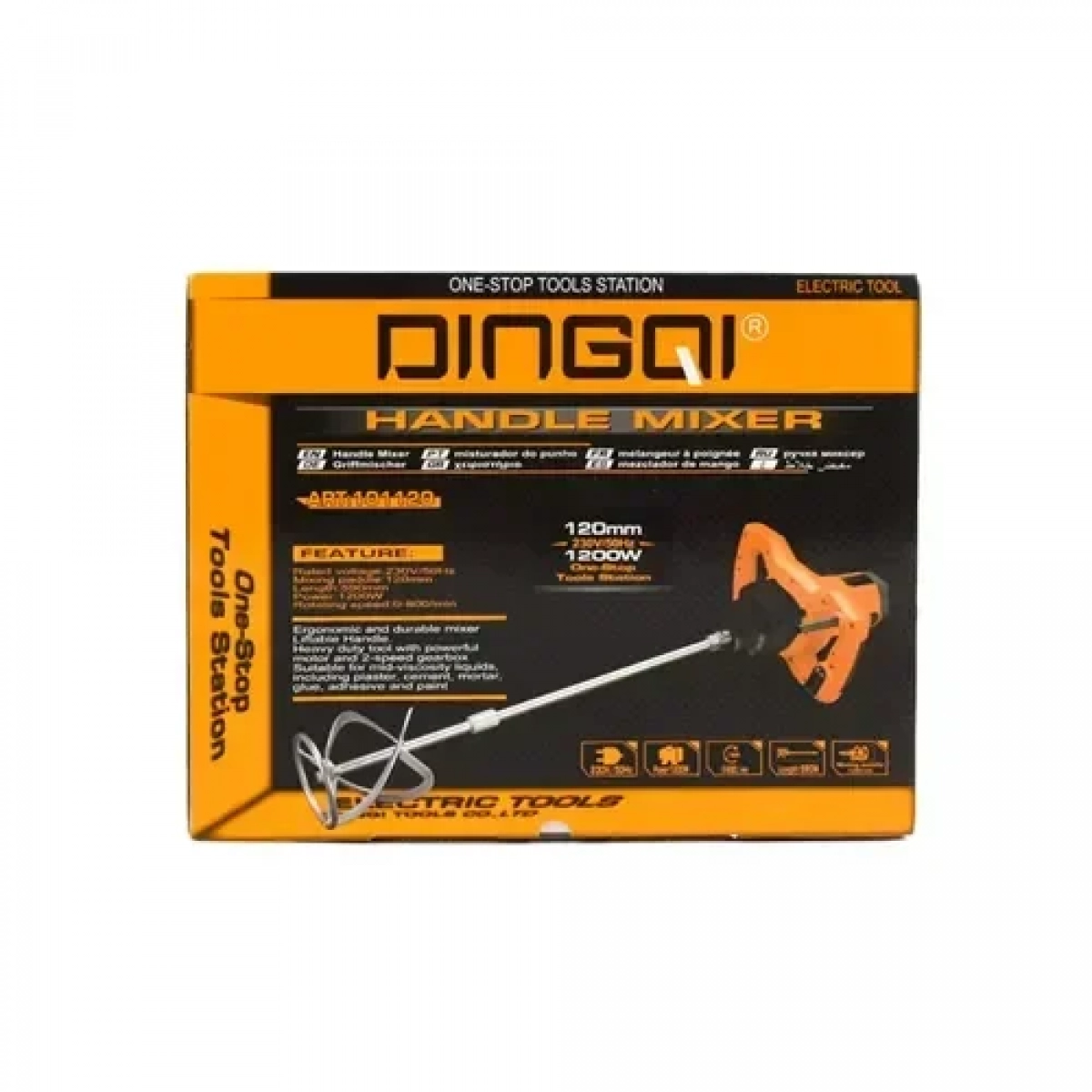 Αναδευτήρας ρεύματος 1200W DINGQI ART-101120 - Image 2