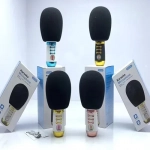 Ασύρματο μικρόφωνο Karaoke Bluetooth DS-108 χρυσό - Image 2